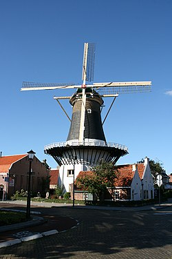 Wassenaar - větrný mlýn