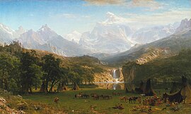 The Rocky Mountains, Lander's Peak, 1863, Metropolitan Museum of Art, New York