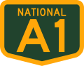 National highway marker