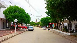 Straße in Santo Tomás