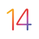 Logo di iOS 14