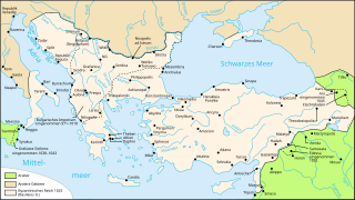 Map Byzantine Empire 1025-de.svg