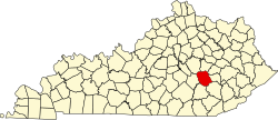 Koartn vo Jackson County innahoib vo Kentucky