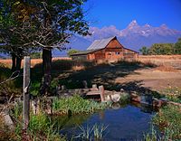 T. A. Moulton Barn, September 2009