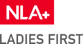 Logo pour la NLA de 2018 à 2020, en version complète.