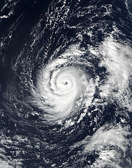 Hurikán Ophelia 12. října 2017