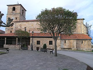 Viérnoles. Iglesia parroquial de San Román.