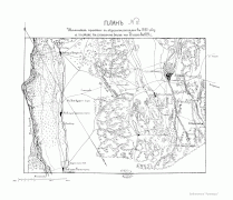 План Шалинской просеки в 1850 году. А также к описанию дела на реке Басс в 1851 году.gif