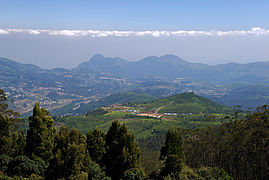 Ooty est la plus importante station de montagne du sud de l'Inde, située sur le massif montagneux des Nilgiris.