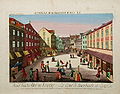 Auerbachs Hof in Leipzig um 1780