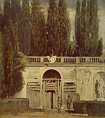Velázquez: Im Garten der Villa Medici in Rom, ~1630