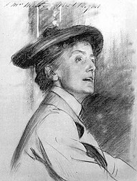 Porträt von Ethel Mary Smyth (gemalt von John Singer Sargent)