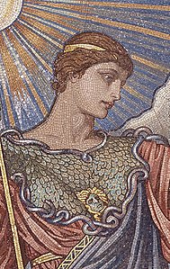 Fredens Minerva, mosaikk i Library of Congress