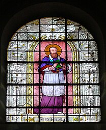 Vitrail représentant saint François-de-Sales.
