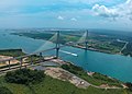 Bridge over the canal, Panama