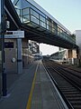 Footbridge looking north