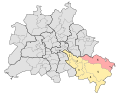 Deutsch: Wahlkreis Treptow-Köpenick 6 für die Wahlen zum Abgeordnetenhaus von Berlin. Stand 2006