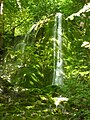 Der benachbarte Gütersteiner Wasserfall bei Bad Urach im Sommer