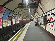 Northbound platform looking north