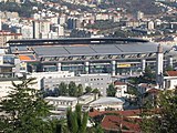 Вид на стадион сверху