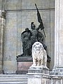 München: Löwe/n vor der Feldherrnhalle (1905)