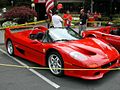 Ferrari F50 oli seuraava juhlamalli, joka oli 50-vuotisjuhlan kunniaksi tehty. Se oli tuotannossa vuosina 1995-1997.