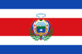 Bandera de la República de Costa Rica (29 de septiembre de 1848-27 de noviembre de 1906)