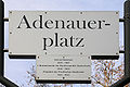 Konrad Adenauer, Adenauerplatz , Berlin-Charlottenburg, Deutschland