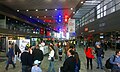 Construction of Vienna Central Station is nearly finished; official opening of 'Wien Hauptbahnhof' – open on 10/10/2014.