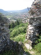 Khust castle - Pass trough wall.jpg