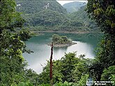 llacuna de Sepalau vista des de Chisec