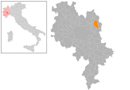 Montemagno Monferrato – Mappa