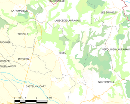 Issel - Localizazion