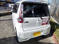 Mitsubishi eK Custom (facelift) rear view