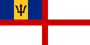 Thumbnail for File:Naval Ensign of Barbados.svg