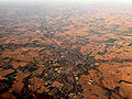 La mayor parte del norte y centro de Indiana son tierras de cultivos salpicadas de pequeñas ciudades, como North Manchester