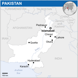 Lokasi Pakistan