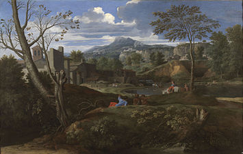 Paisaje con tres hombres, hacia 1645-1650, Museo del Prado, Madrid