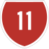 State Highway 11 shield}}