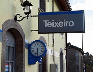 Estación de Teixeiro.