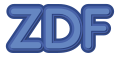 Logo de ZDF de 1987 au 1er janvier 1992.