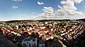 Panoramablick vom Schloss auf Heidenheim.