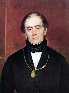 Andrés Bello (entre 1843 et 1858), Santiago du Chili, Casa Central (en).