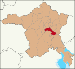 Location of Ankara Çankaya within Turkey.