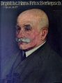 Hans Freiherr von Berlepsch (* 1857; † 1933), Begründer des Vogelschutzes