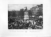 La Place Guillaume * Wilhelmsplatz, Foto vum Charles Bernhoeft.