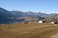 Das Eisacktal, gesehen von Mellaun bei Brixen