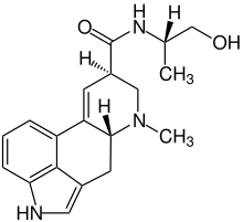 Ergometrine Structural Formula V1.svg