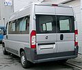 Fiat Ducato rear before improvements