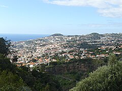 Vue depuis le Jardin botanique